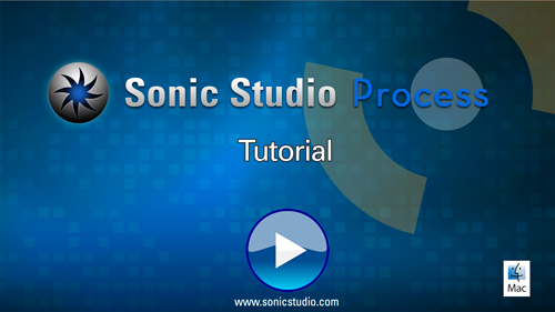 Sonic Studio Process Batch Processing App